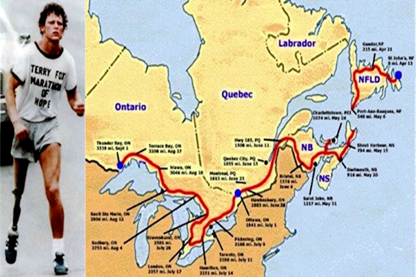 生命的尊严，奔跑的意义——加拿大之光Terry Fox！