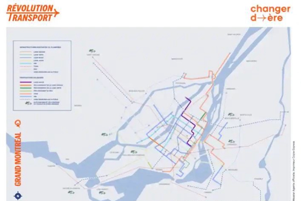 团结党勾引蒙特利尔人：建紫线地铁，延长绿线和橙线！