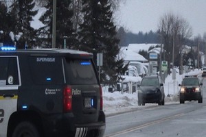 穿越马路等校车, 14岁男孩被撞飞