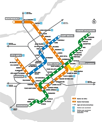 得着！大蒙特利尔地铁站典故全集–黄线+蓝线