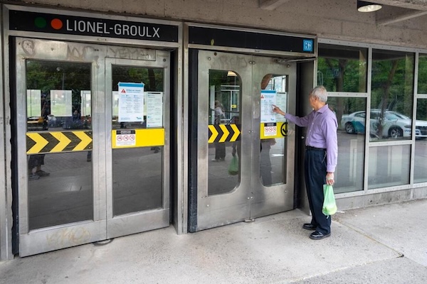 9月22日起，蒙特利尔地铁和公交系统将缩减服务，持续两周！