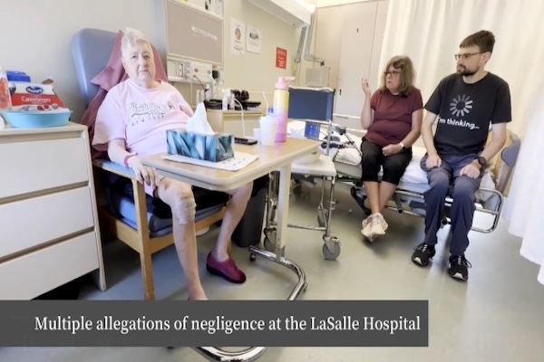 患者控诉：LaSalle医院护理质量令人震惊、卫生环境令人作呕！