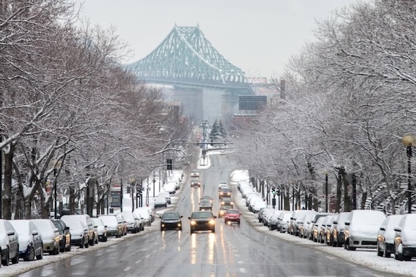 暖流骚扰魁北克：周四全天4℃，周五温差16度，降水乱成一锅粥！