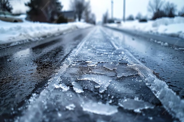 气温升高，烦人的大冰壳又来了！环境部提醒：零上融雪及降水将导致路面冻结，明早最危险！