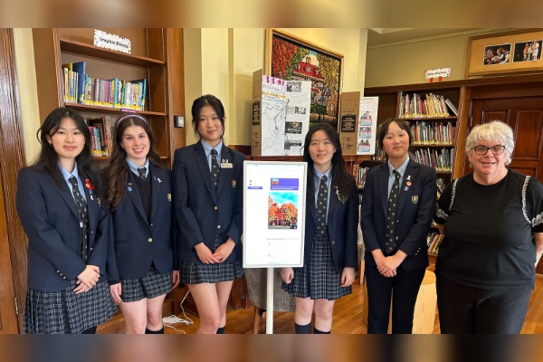 蒙特利尔西山女校五名学生开发出“防人肉搜索”APP