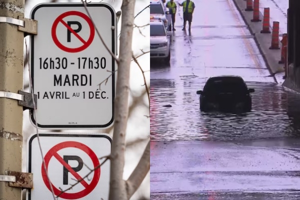 【重要提醒】本周三四五，蒙特利尔暂停街边停车禁令…连续降雨+无人扫街或导致洪水风险！